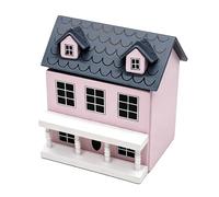 Alomejor Cottage in Legno in Scala 1:12 per Casa delle Bambole (Rosata)