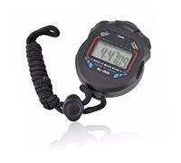 Alomejor Cronometro Elettronico ABS Multifunzione con Timer e Sveglia, Facile da Usare per i Bambini, Portatile e Impermeabile