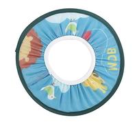 Alomejor Cuffia da doccia per bambini, cuffia da doccia multifunzionale in materiale sicuro e comoda da indossare di cappucci riutilizzabili per neonati, bambini e bambini (modello leone blu)