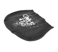 Alomejor Cuffia da Nuoto in Silicone Impermeabile Comoda per Capelli Lunghi per Donne e Bambini (BLACK)