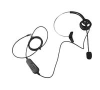Alomejor Cuffia Telefonica con Microfono e Controllo Audio per Comunicazioni Chiare Nei Call Center e Negli Uffici, Archetto Regolabile e Comodi Cuscinetti Auricolari