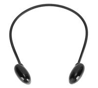 Alomejor Cuffie a Conduzione Aerea V5.3 EDR, qualità del Suono Chiara per attività Sportive, Cuffie Sportive a Orecchio Aperto per Telefono e Laptop (BLACK)