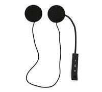 Alomejor Cuffie da Casco Cuffie Bluetooth ABS V4.0 EDR Portata 10 M Risposta Automatica Ricarica USB Microfono Anti-interferenza per Pendolari in Moto e Viaggi Quotidiani (BT008)