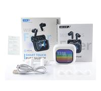 Alomejor Cuffie per Traduzione AI con Controllo Touch e Ad Alta Risoluzione per gli Amanti della Musica, Auricolari Wireless Ideali per Viaggi e Riunioni di Lavoro (WHITE)