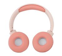 Alomejor Cuffie Sovraurali Connettività Cuffie Wireless con Porta da 3,5 Mm per Giochi Sportivi, Materiale ABS (PINK)