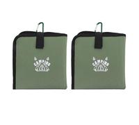 Alomejor Cuscino da Campeggio Resistente Alla Pioggia Cuscino da Seduta Durevole per Zaino in Spalla da Seduta Compatto con Base in Foglio di Alluminio Isolato Adatto per Escursionismo, Pesca, (2PCS)