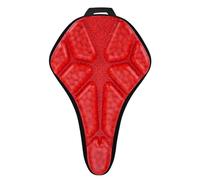 Alomejor Cuscino per Sedile per Bici, Comodo Coprisella per Bici Imbottito con Canale per il Flusso D'aria per Mountain Bike e Ciclismo su Strada (Taglia unica)