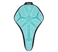 Alomejor Cuscino per Sedile per Bici, Comodo Coprisella per Bici Imbottito con Canale per il Flusso D'aria per Mountain Bike e Ciclismo su Strada (Taglia unica)