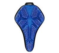 Alomejor Cuscino per Sedile per Bici, Comodo Coprisella per Bici Imbottito con Canale per il Flusso D'aria per Mountain Bike e Ciclismo su Strada (Taglia unica)