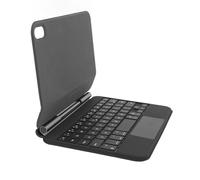 Alomejor Custodia con Tastiera Magnetica Multi Trackpad per Tablet IOS Mini 6, Tasti Retroilluminati a Forbice, Navigazione Senza Soluzione di continuità, Ideale per la Modifica e la Navigazione, V5.3