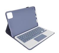 Alomejor Custodia con Tastiera Trackpad per Pad 6 Pro, Copertura Magnetica per Tastiera Wireless, Proteggi il Tuo Tablet da 11 Pollici 2023, Ideale per i Professionisti Aziendali (PURPLE)