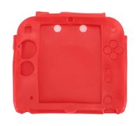 Alomejor Custodia in Silicone per Console di Gioco Portatile Portatile con Protezione dello Schermo Superiore e Inferiore, Custodia Protettiva Morbida per 2DS, Design Squisito Fatto a Mano, Facile