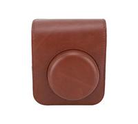 Alomejor Custodia per Fotocamera Istantanea Custodia Protettiva in Pelle PU con Tracolla Regolabile per Mini 12 - Stile retrò Marrone - Regalo Perfetto per gli Amanti della Fotografia