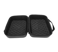 Alomejor Custodia per Mulinello da Pesca, Scatola Protettiva Rigida in Pelle PU con Spugna Ad Alta densità e Cerniera Bidirezionale, per Mulinello da Spinning e Piccoli Accessori da Pesca (L)