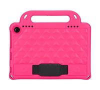 Alomejor Custodia per Tablet Custodia Antiurto per Kids Friendly HD 8 & 8 Plus 2020 in Schiuma EVA con Cinturino Staccabile e Supporto (Rosa rossa)