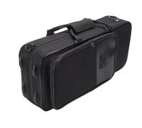 Alomejor Custodia per Tromba, Borsa per Strumenti in Tessuto Oxford con Tracolla Regolabile - Custodia Protettiva a 3 Strati per Strumenti a Fiato in Ottone da Viaggio e da
