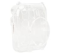 Alomejor Custodia Trasparente per Fotocamera Istantanea con Cinturino Regolabile per Mini 12, Guscio Protettivo Antigraffio per Appassionati di Fotografia, Materiale PC, 1 unità
