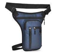 Alomejor da Gamba da Uomo Leggero Resistente All'acqua con Scomparti Multipli per Escursionismo Ciclismo 31x18x2 Cm (1PC)