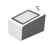 Alomejor Desktop Barcode Scanner Auto Identification, Lettore Codice a | Plug and play, Interfaccia USB, Ampia compatibilità, Funzione vocale, Ideale per la vendita al dettaglio