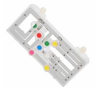 Alomejor Didattico per Imparare a Suonare la Chitarra, Design Ergonomico con un Accordo e Materiale Trasparente, per Permettere Ai Principianti di Suonare Rapidamente il 90% delle (SILVER)