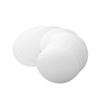 Alomejor Disco Versatore per Vino Beccucci Flessibili Antigoccia per Ristoranti Hotel Bar 20 Pezzi Materiale PET da 2,95 Pollici (SILVER)