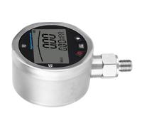 Alomejor Display LCD Manometro Digitale G1/4 Montaggio Filettato Alta Precisione 0-40Mpa per Compressori D'aria Macchine Agricole