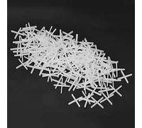 Alomejor Distanziatore per Piastrelle in Ceramica da 2500 Pezzi, Strumento di Piastrellatura di Alta qualità per un Livellamento Preciso Nella Ristrutturazione della Casa, Disponibile Nelle (1.5mm)