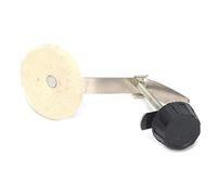 Alomejor Drum Summy Silencer Tone Control Dispositivo Metall Cotton WC302 White, Riduci le Vibrazioni nel Tamburo Fotosensibile, per Set, Accessori per Bassi Applicabili