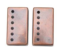 Alomejor E -Gitarten -Pickup Cover 2 Pezzi RustAce Scratch Chitar Capasa per Amanti della Chitarra Copper