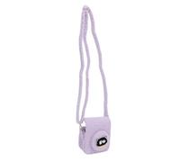 Alomejor Elegante Borsa da Camera Lussuosa Leggera per Mini-12 Mini-istantanea Mini-istantanea, Protezione della Telecamera con Corda Sospesa, Laptop da Viaggio, Materiale Ripieno Eferato (PURPLE)