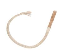 Alomejor Elegante Caccia alla Mucca Bianca -Venera -Cacciatori con Una Maniglia di Legno per Guidare Una Frusta, Ideale per Un'Esperienza di Guida Migliorata
