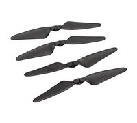 Alomejor Eliche Drone RC 2 Coppie, Eliche di Ricambio per SJRC F11S Quadcopter, Accessori Drones Ricambi Nero