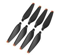 Alomejor Eliche per Droni, Pale Alari di Ricambio per Mini 3 con Materiale PC Resistente, Volo Stabile, Design Leggero (Bordi arancioni)