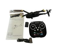 Alomejor Elicottero RC, Drone di Simulazione a 6 con Motore Brushless, Mantenimento Dell'altitudine, Flusso Ottico, Atterraggio di Decollo con Una Chiave, per Principianti Adulti (GRAY)