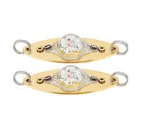 Alomejor Esca da Pesca a LED, Esca Luminosa Attivata dall'acqua a Forma di Occhio, a Goccia Profonda per Pesca Notturna Al Pesce Gatto e Al Salmone, Confezione da 2