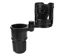 Alomejor Espansore Portabicchieri Doppio, Materiale Siliconico ABS, Portabevande Girevole a 360° per Bottiglie d'acqua, Adatto Alla Maggior Parte dei Modelli di Auto (L 7,9 pollici)