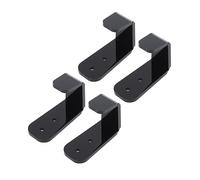 Alomejor Espositore per Mazze da Hockey Elegante Supporto per Montaggio a Parete in Acrilico per Decorazioni per Sale Giochi Colore Confezione da 4 per Club e Barre