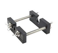 Alomejor Estrattore per Bocchino Pratico Strumento Regolabile per Abbraccio per Tromba, Trombone, Corno Tenore, Strumenti a Fiato per Professionisti, Studenti, Materiale in Alluminio (BLACK)