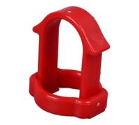 Alomejor Estrattore per Manopole per Chitarra, Strumento in Plastica Ad Alto Impatto per la Sostituzione delle Manopole del Basso per Chitarra Elettrica, con Materiale ABS per la (rosso)