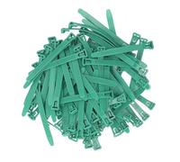 Alomejor Etichette Numerate per Cosce di Pollo 1-100 Fasce per Cosce di Pollame Riutilizzabili per Un'identificazione Rapida 100 Pezzi per L'allevamento di Piccioni (Green)