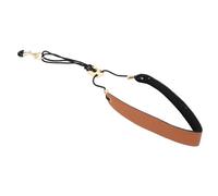Alomejor Fascia per Sassofono in Pelle PU e Nylon, Tracolla Regolabile