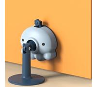 Alomejor Fermaporta in Silicone Octopus, Carino e Silenzioso, per Prevenire il Rumore, per Bagno, Camera da Letto (BLUE)