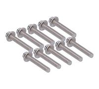 Alomejor Flanged Hex Head Bolts 10-40mm Stainless Steel (M5*30)