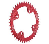 Alomejor Forti Biciclette in Lega di Alluminio 42t con Design Ergonomico per Il Carico delle Gambe Ridotto, Accessori per Biciclette (Rosso)