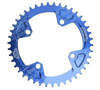 Alomejor Forti Biciclette in Lega di Alluminio 42t con Design Ergonomico per Il Carico delle Gambe Ridotto, Accessori per Biciclette (Blue)