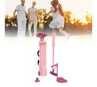 Alomejor Giocattoli da Golf a Forma di Cartone Animato Set di Giocattoli da Golf con Design Antiscivolo per Esterni per Esercizi per Bambini Educazione della Prima Infanzia per Bambini 500 G di