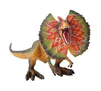 Alomejor Giocattolo Realistico di Dilofosauro con Mascella Mobile e Volant Sul Collo Espandibile per L'apprendimento dei Bambini Come Decorazioni per la Casa