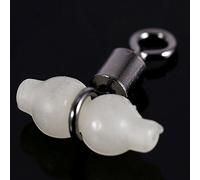 Alomejor Girelle Rotanti da Pesca Luminose Connettore Corpo in Rame Rotazione Regolare 30 Pezzi per Pesca con Esca 2# 4# Dimensioni (2#)