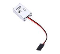 Alomejor Giroscopio RC a 3 Assi, Alloggiamento in Alluminio con sensibilità Regolabile per Auto da Drift RC, Camion da Rally, Compatibile con 16208 16209 16210 14207 2105A 3101A