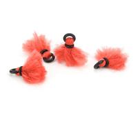 Alomejor Gli Indicatori di Attacco delle Flange di Posizionamento della Luce del Filo di Pesca a Mosca per la Pesca della Deriva 4pcc per Gli Amanti degli Amanti (ORANGE)